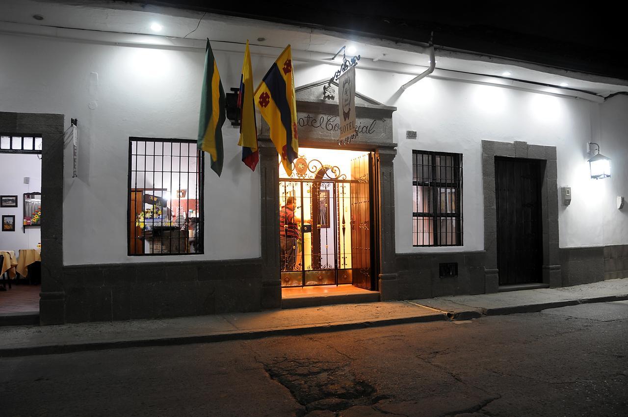 Hotel Y Restaurante Colonial Popayan Exterior foto